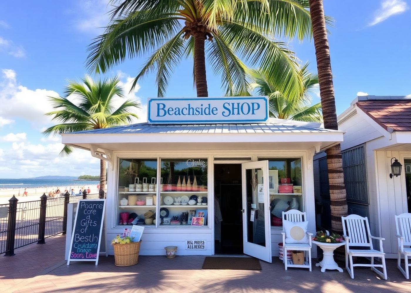 Beachcomber storefront near the Deerfield Beach boardwalk